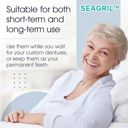 šEnds Today: 70% OFF! SEAGRIL⢠Custom Custom-Fit Full Functional DenturesMake you more confident ā Made in the USA & FDA-Certified