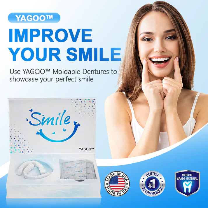 Official Store | YAGOO™ Moldable Dentures🧑🏽‍⚕️Obtain American Dental Association (ADA) Certification ✅