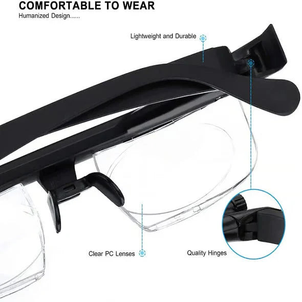 Adjustable Focus Glasses for Near and Far Sight 🔥Final 3 hours 60% off