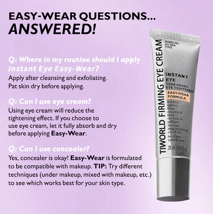 Final 3 Hours: 70%OFF🔥 Instant Eye Tightener Easy-Wear Formula With Brush Free!