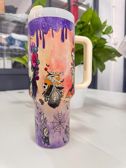 Sally x Jack Skellington 40 Oz Tumbler